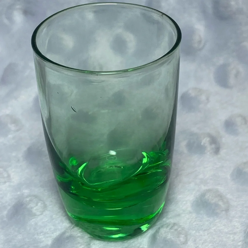 Vintage Sasaki Glass Colored Shot Glasses - set of 6